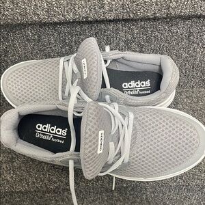 Adidas Light Gray Athletic Shoes